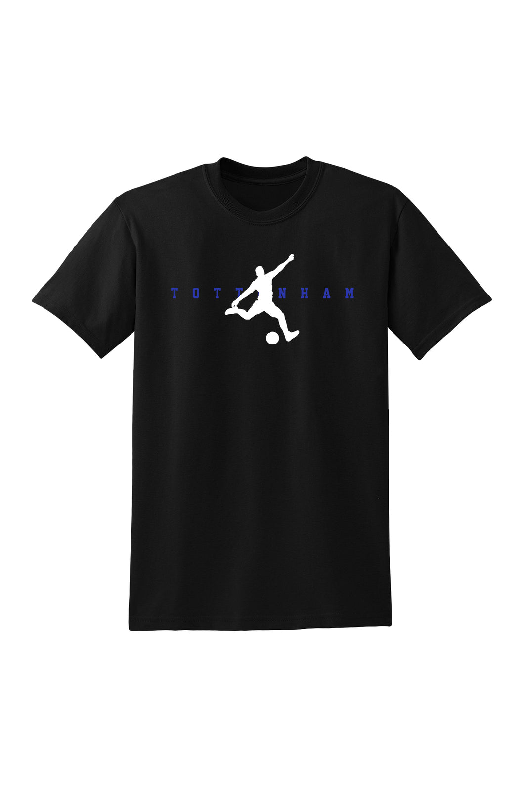 Tottenham Kick Man T-Shirt Black