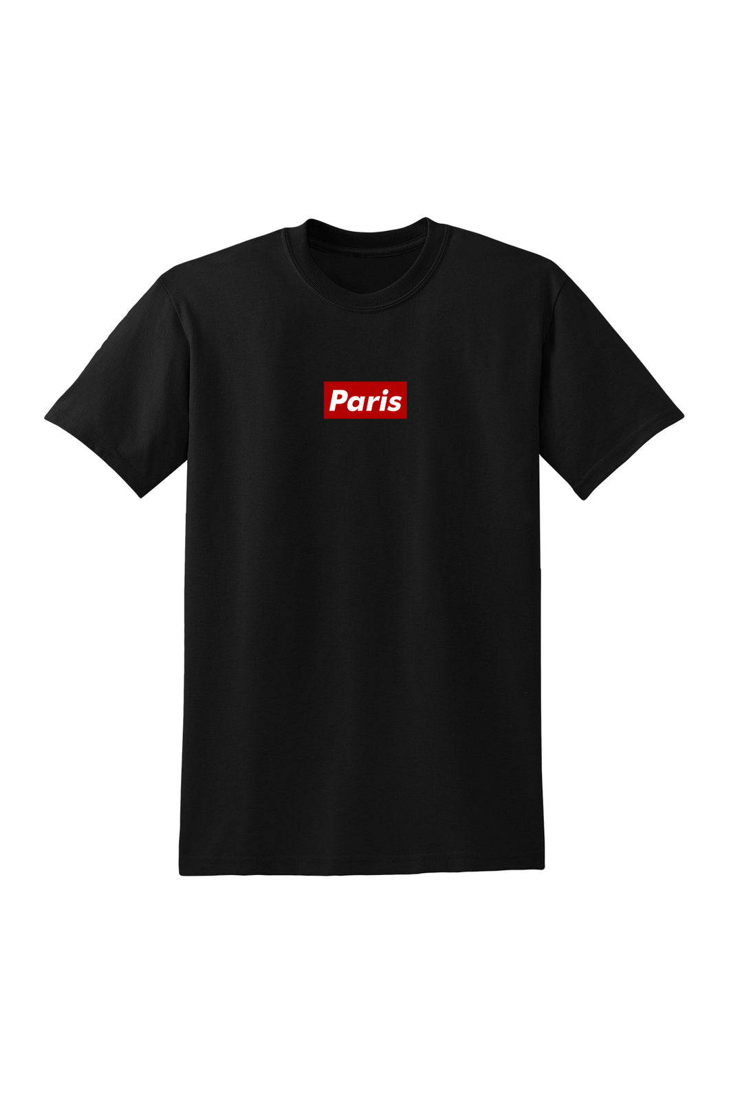 Paris Box T-Shirt Black