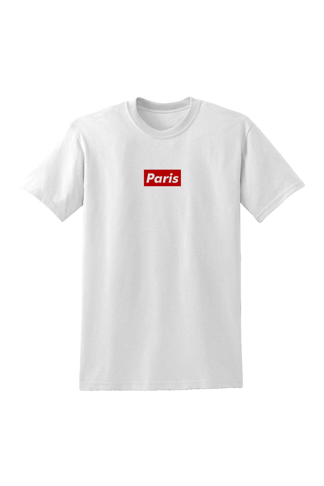 Paris Box T-Shirt White