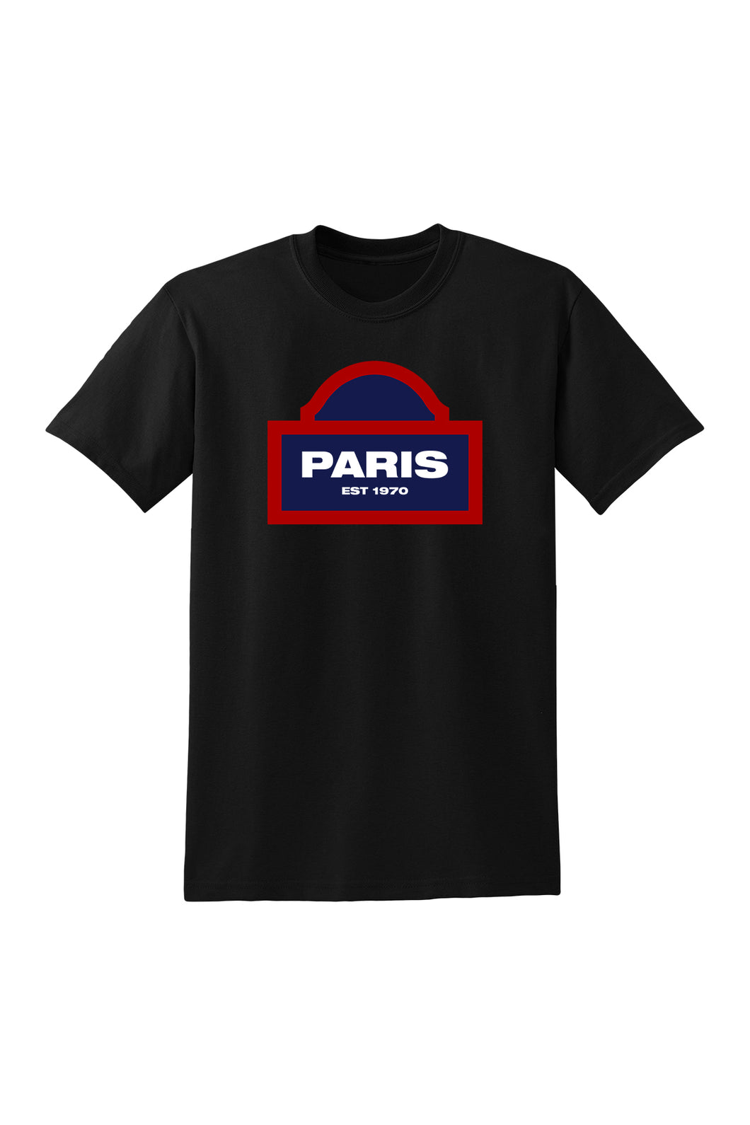 Paris Street T-Shirt Black