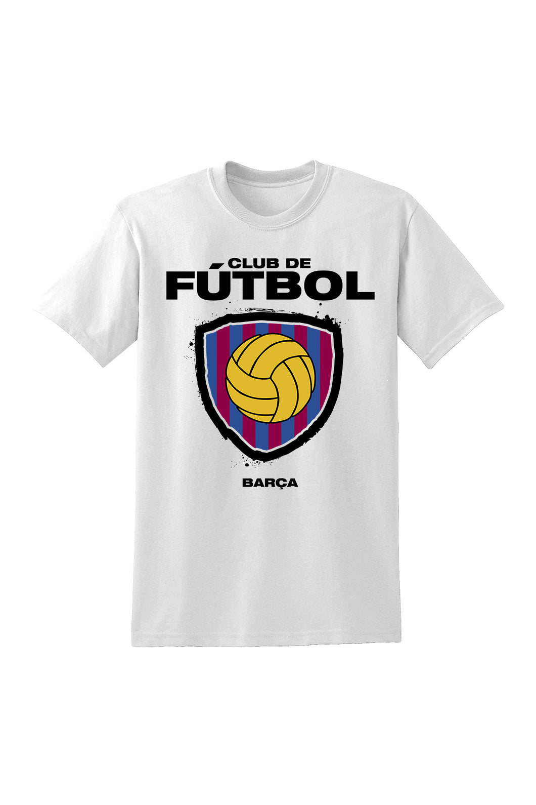 Barcelona Shield T-Shirt White