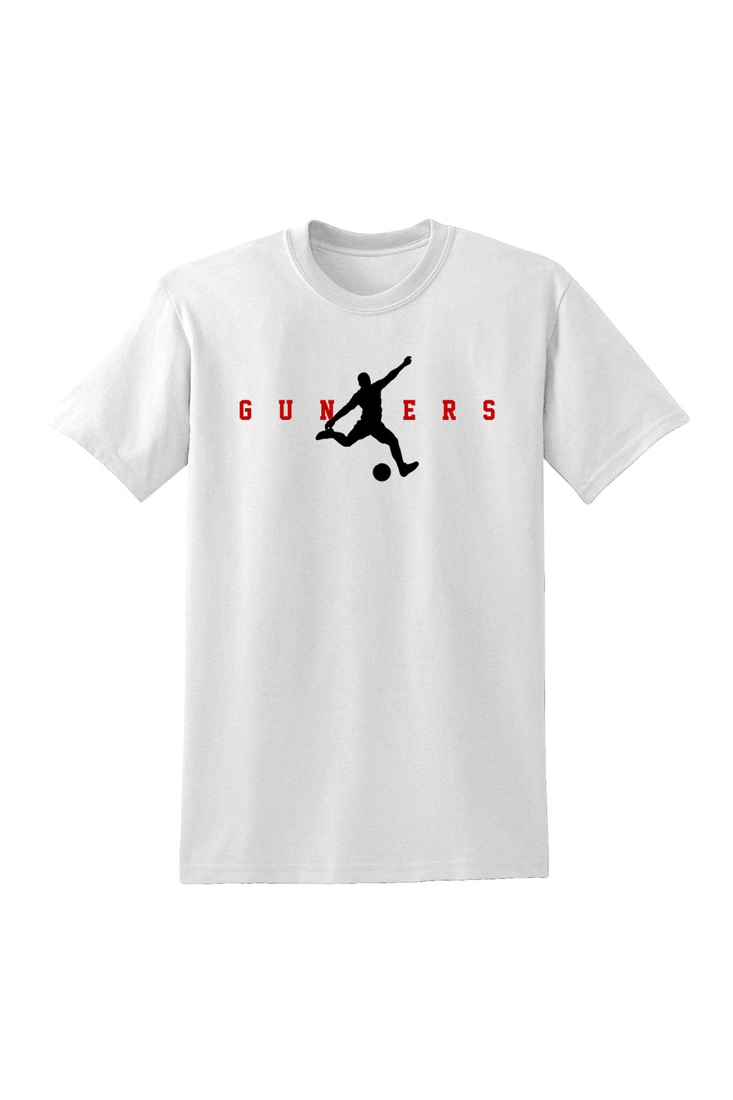 Gunners Kick Man T-Shirt White