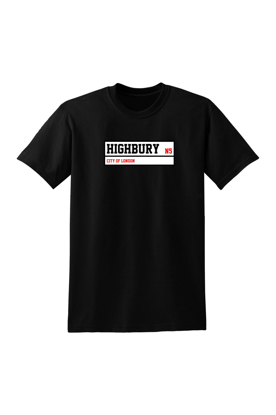 Highbury T-Shirt Black