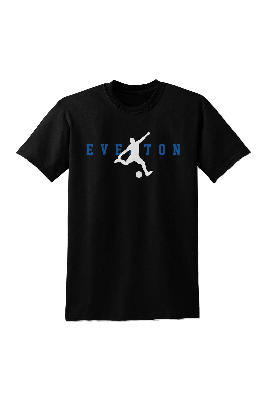 Everton Kick Man T-Shirt Black