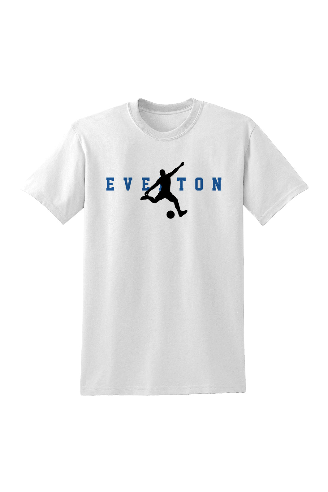 Everton Kick Man T-Shirt White