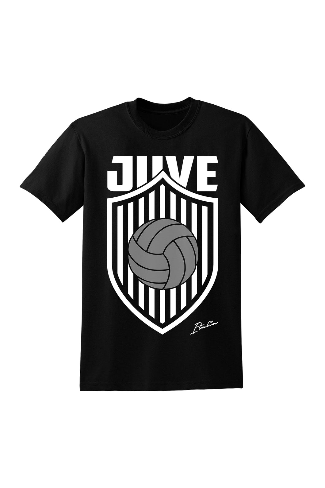 Juve Shield T-Shirt Black