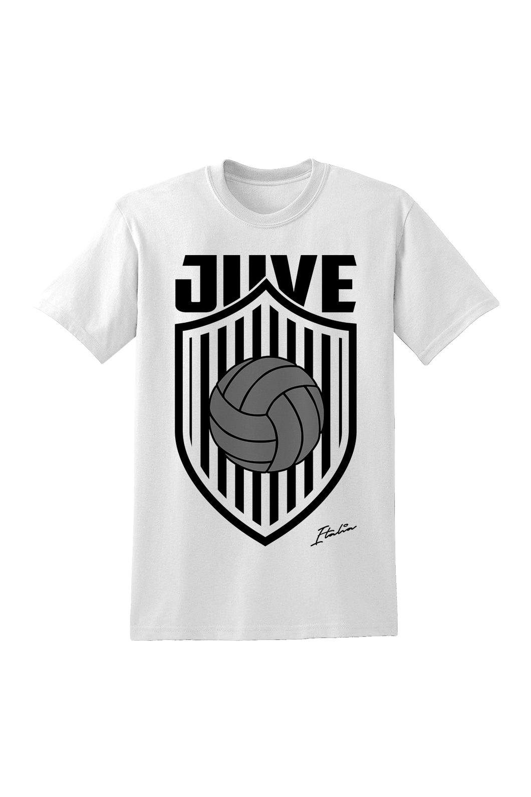 Juve Shield T-Shirt White