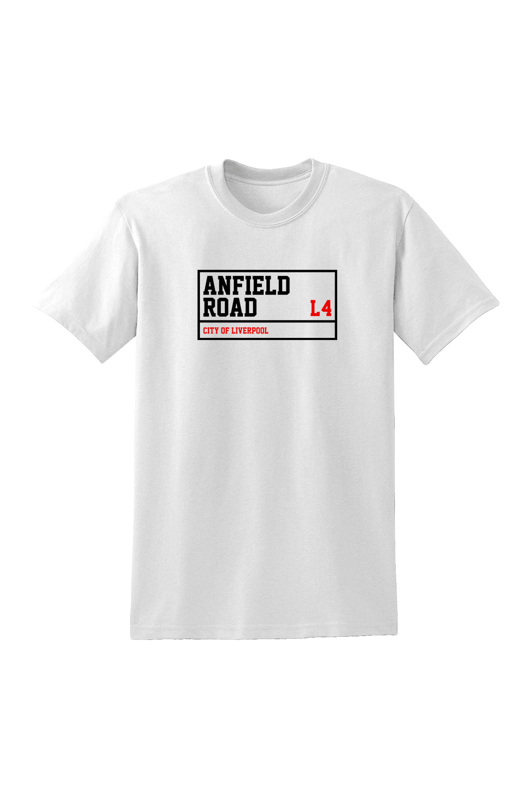 Anfield Road T-Shirt White