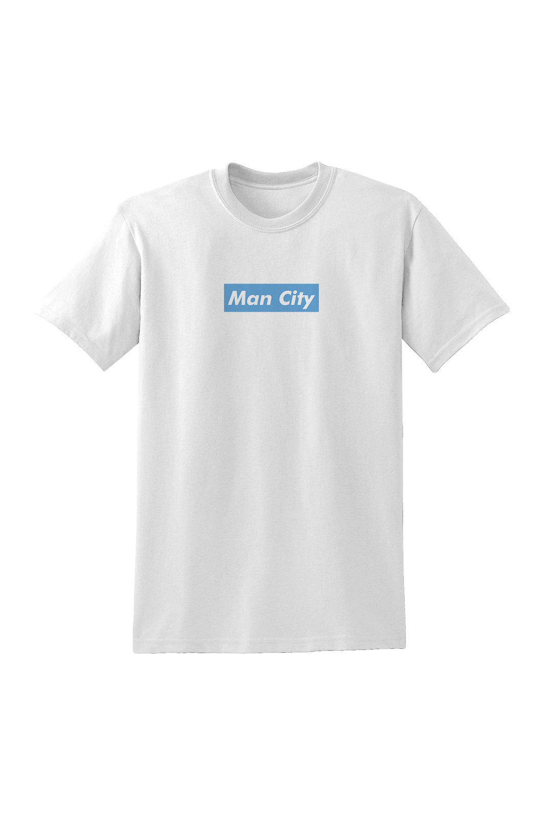 Man City Box T-Shirt White