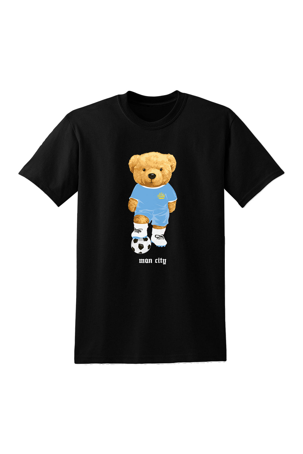 Man City Bear T-Shirt Black